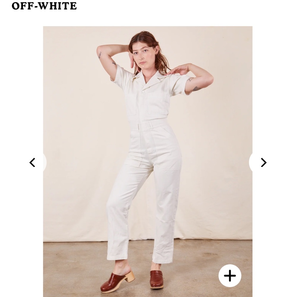 Big Bud Press off white jumpsuit